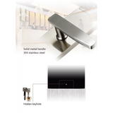 L&G Smart Hotel Door Lock | RFID Smart | Stainless Steel 304 | Key Card & Mechanical Key | PMS Integration Ready