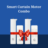 L&G Smart Curtain Motor Combo ( 2 Unit ) | Wifi Smart Curtain Motor | German Technology meets Indian Standards