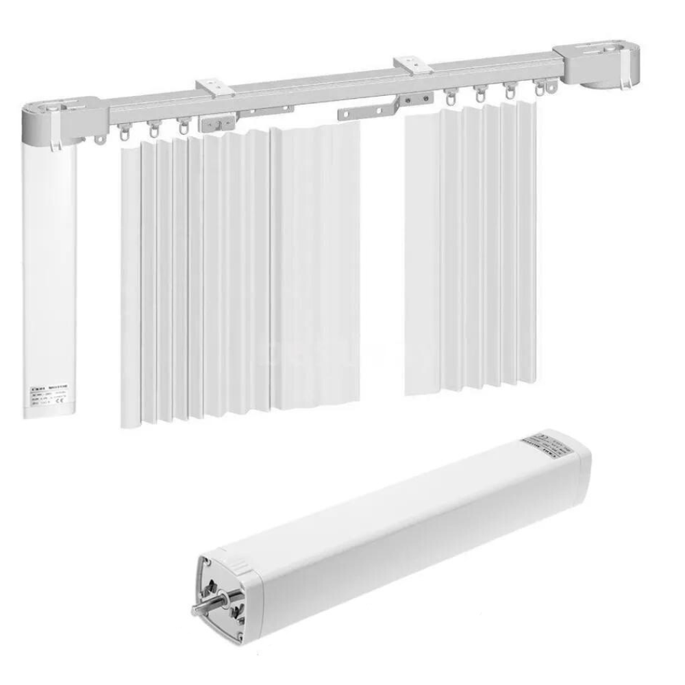Draper Track Motorized Curtain Track System Smart Home Curtain Track