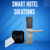 L&G Smart Hotel Door lock Security Combo | Hotel Lock, Card Encoder, RFID Card and Software Included