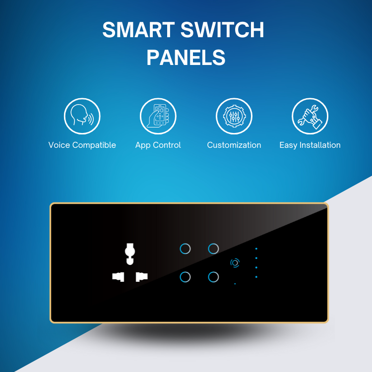 6 Modular Smart Switch Panels – Leccy and Genesis