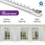 Buy Curtain Track (Price Per Feet) | 6 Feet Curtain track | Super Silent, Noise-Free (PVC Coated Track) | Pan India Delivery Available