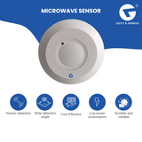L&G Microwave Sensor Ultra-Thin Ceiling Mount | Microwave motion detector | Pan India Delivery
