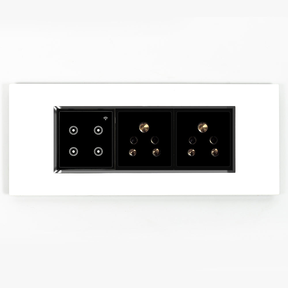 6 Modular Smart Switch Board | Wifi Smart Switch – Leccy and Genesis