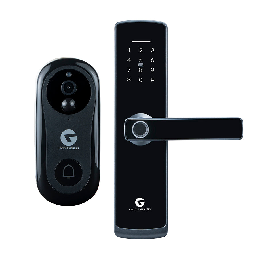 L&G Smart Video Doorbell & Smart Door lock Security Combo | German Engineering Product for Indian Standards
