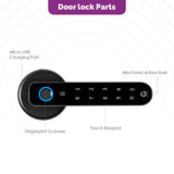 Smart Doorlock , Cabin Door Lock, Fingerprint Door Lock | Smart Technology and German Expertise | Free Installation Pan India