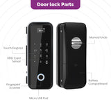 Smart Glass Door Lock